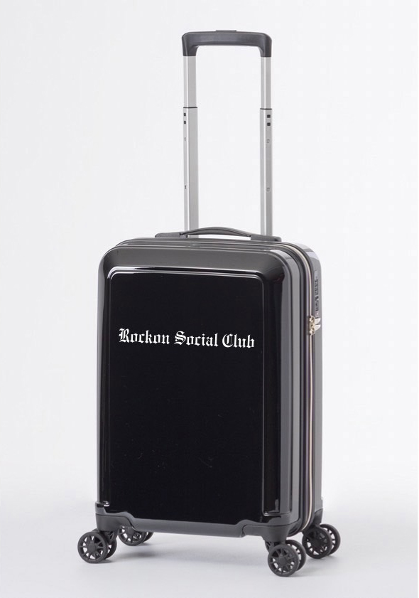 Rockon Social Club トラベルケース（スーツケース）予約受付開始 